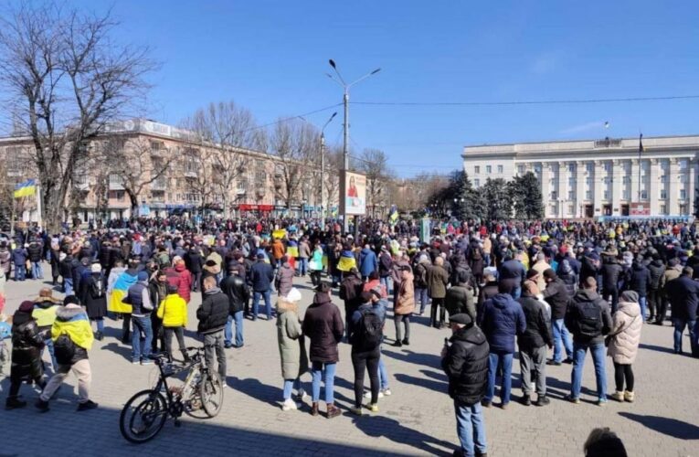 Онлайн мітинг на підтримку окупованого Херсона зібрав понад 36 тисяч людей