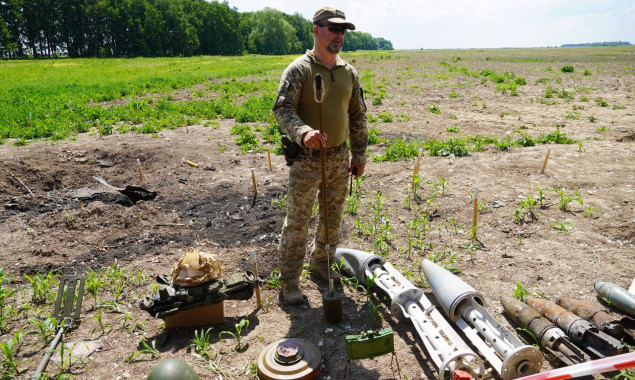 Вчора на Київщині знешкоджено 403 одиниць вибухонебезпечних предметів