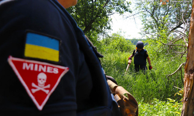 На Київщині за минулу добу знешкоджено понад 350 вибухонебезпечних предметів