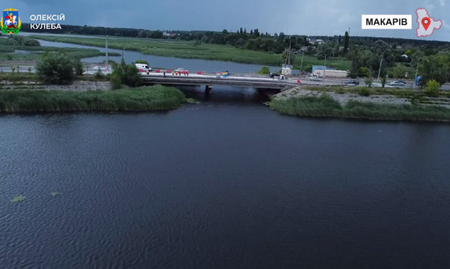 У Макарові на Київщині відновлюють міст через річку Здвиж, – Кулеба
