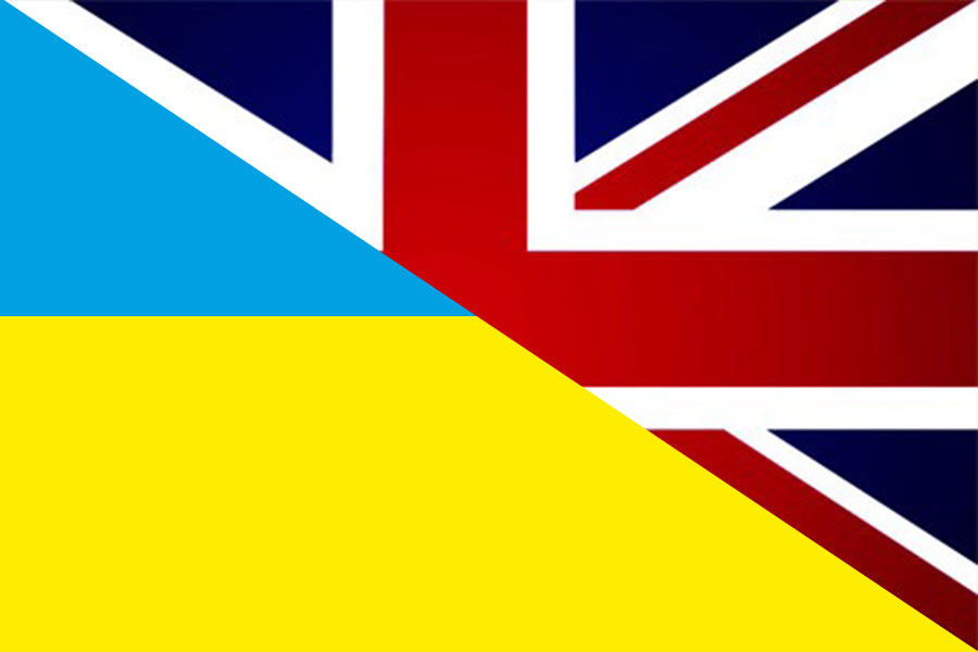 flag ukraine velikobritanii union jack