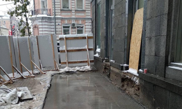 bilja sofiyi kiyivskoyi pid chas budivnictva restoranu zalili betonom muri 17 18 stolit ddfcebd