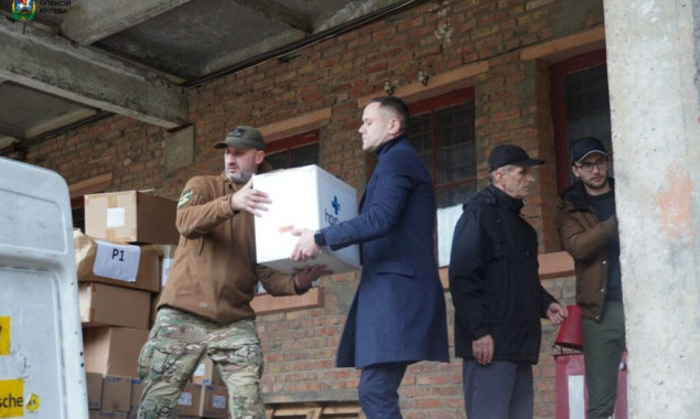 Київщина передала медикаменти та гігієнічні засоби до Херсонщини