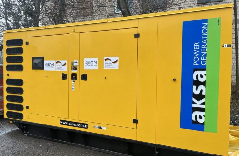 Чернівці отримали генератор для очисних споруд на випадок блекауту