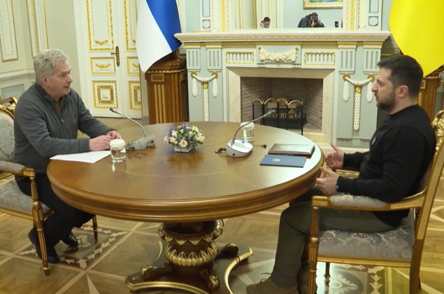 do kiyeva z oficijnim vizitom pribuv prezident finljandiyi sauli niinisto video 9f0390e