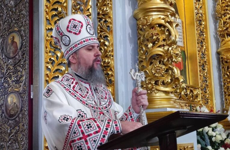 Епіфаній вперше провів різдвяну службу ПЦУ в Києво-Печерській лаврі