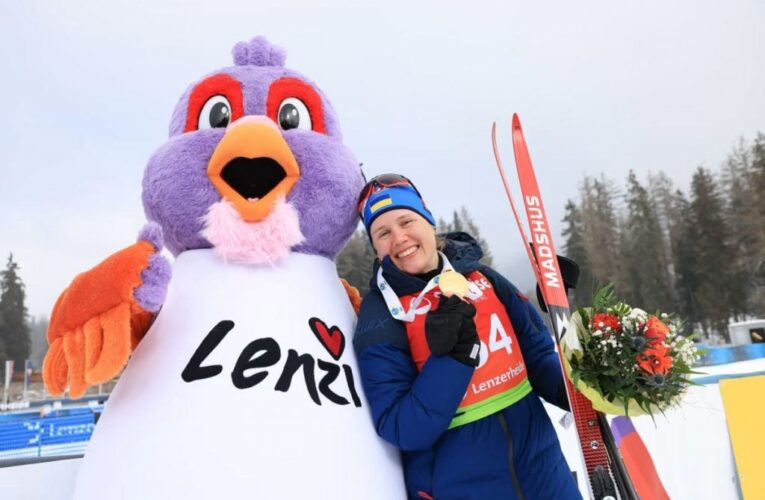 Українська біатлоністка Анастасія Меркушина стала чемпіонкою Європи в спринтерській гонці