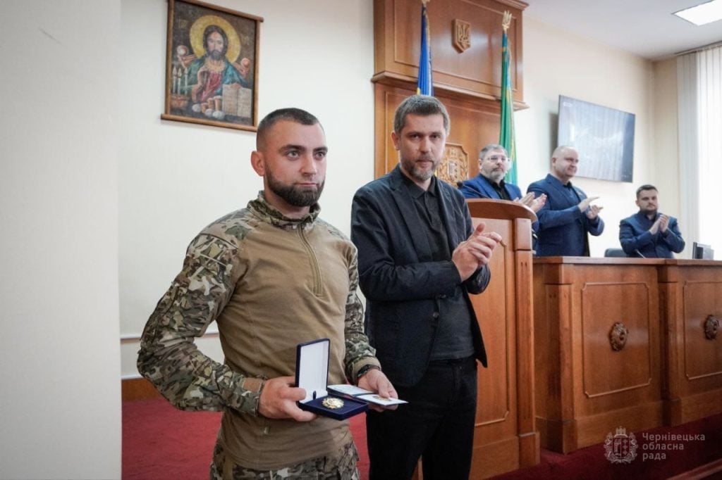 kulemetnika z chernivciv mihajla bordijana nagorodili pochesnoju vidznakoju za zaslugi pered bukovinoju 6d433cd