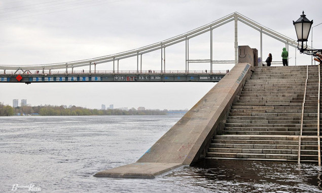 Рівень водопілля у столиці збільшився на 8 см за добу, – КМВА