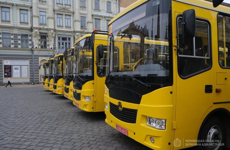 У Чернівецькій області закуплять шкільні автобуси на 41 мільйон гривень
