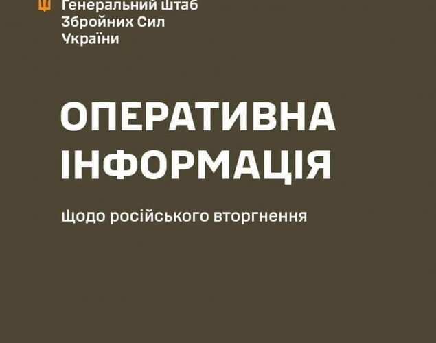 За минулу добу сили ЗСУ відбили 42 атаки ворога на Лиманському, Бахмутському, Авдіївському та Мар’їнському напрямках, – Генштаб