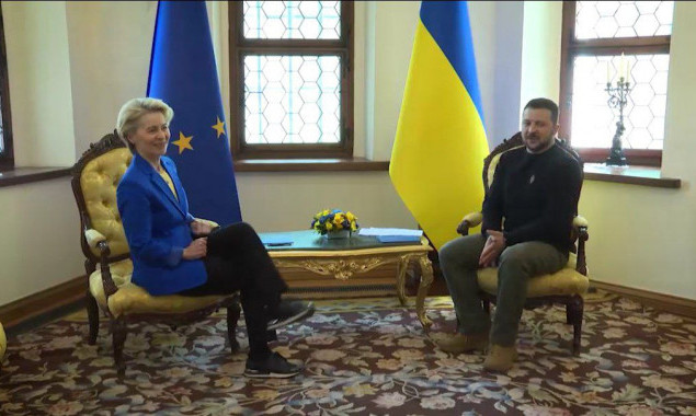 Зеленський зустрівся з президенткою Єврокомісії Урсулою фон дер Ляйєн