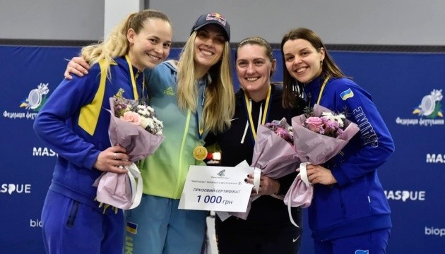 Харлан здобула «золото» на ЧУ з фехтування на шаблях