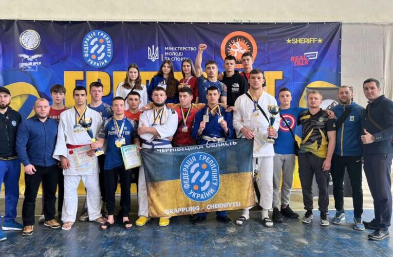 На Чемпіонаті України з грепплінгу чернівецькі спортсмени здобули призові місця