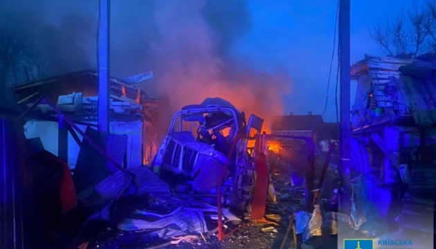 На Київщині внаслідок російської ракетної атаки поранені двоє людей