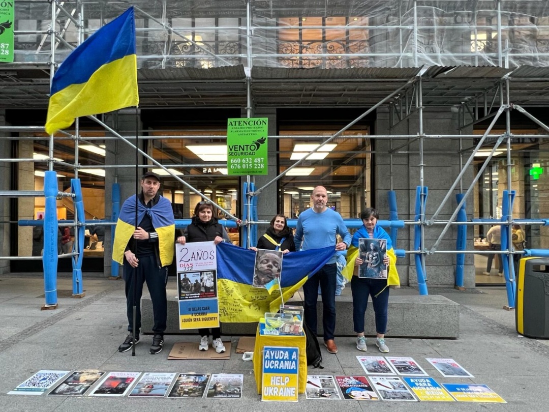 prezident sku zustrivsja z ukrayinskoju gromadoju ispaniyi ta doluchivsja do mitingu u madridi 44d8721