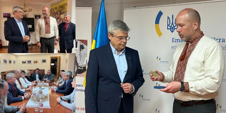 prezident sku zustrivsja z ukrayinskoju gromadoju ispaniyi ta doluchivsja do mitingu u madridi d2b8a02