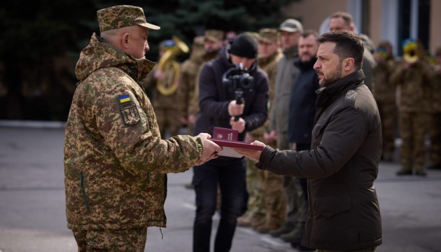 Президент вручив нагороди бійцям Нацгвардії