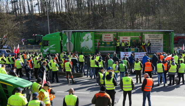 protest polskih fermeriv na kordoni z nimechchinoju na dorogah utvorilisja veliki zatori db19b59