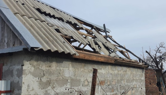 Росіяни знову обстріляли Нікопольський район із важкої артилерії