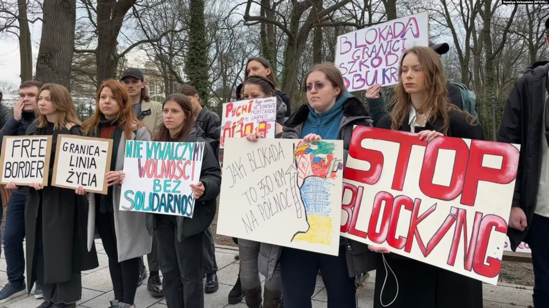 u varshavi protestuvali proti blokadi kordonu z ukrayinoju 69b860e