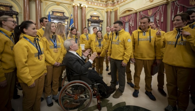 Зеленський привітав дефлімпійську збірну України
