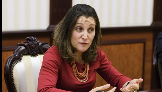 Канада заповнює прогалини у підтримці України, утворені скороченням допомоги США - Фріланд