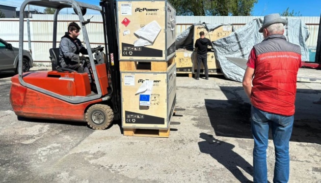 Київщина передає Харківщині генератори