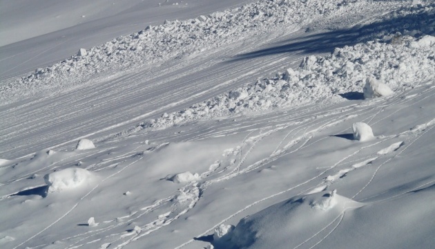У Карпатах зійшла снігова лавина і перекрила витік річки Прут
