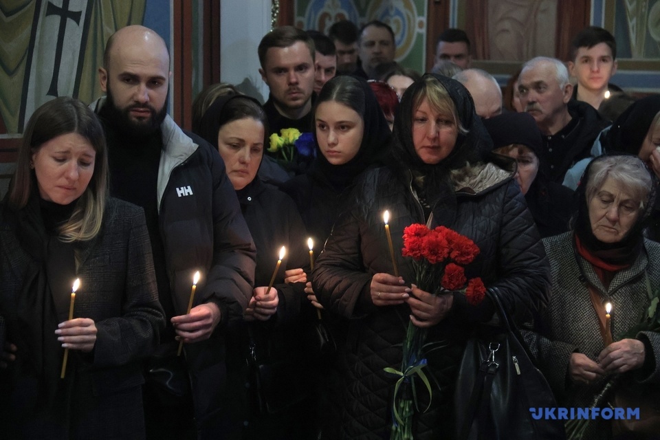 u kiyevi poproshhalisja iz zagiblim aktivistom ta vijskovim pavlom petrichenkom 0a6ab36