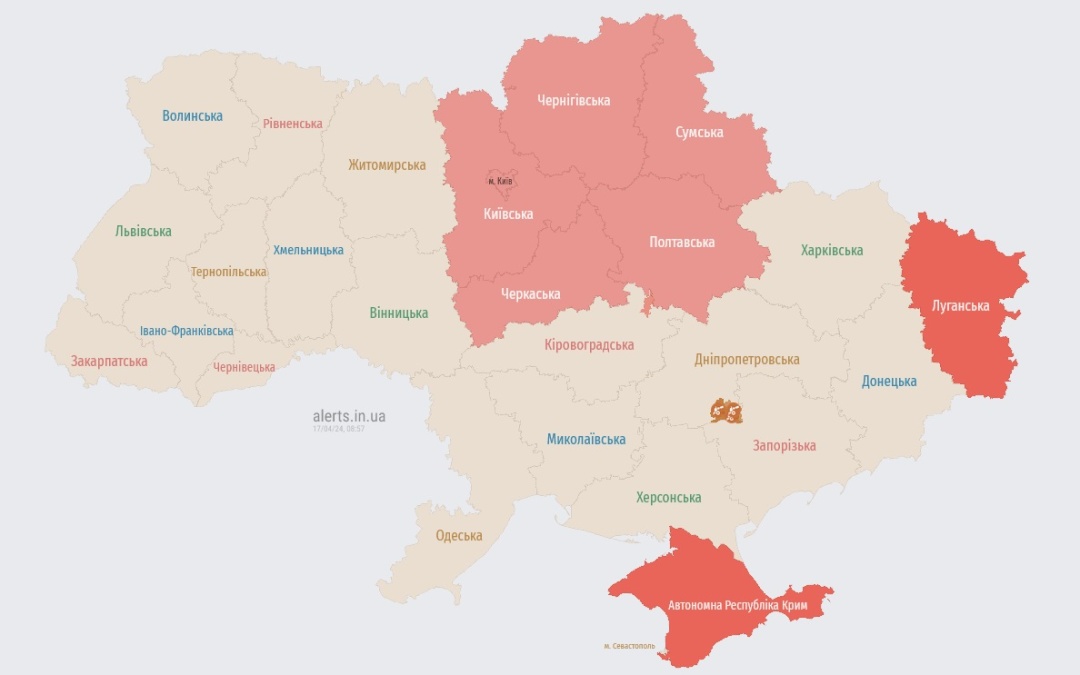 u kiyevi ta nizci oblastej povitrjana trivoga cherez raketnu zagrozu 3641b4b