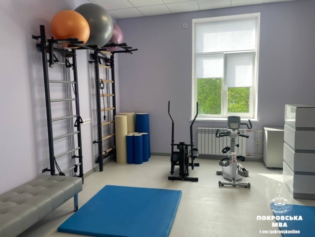 u pokrovsku na donechchini vidkrili onovlene reabilitacijne viddilennja 884dff3