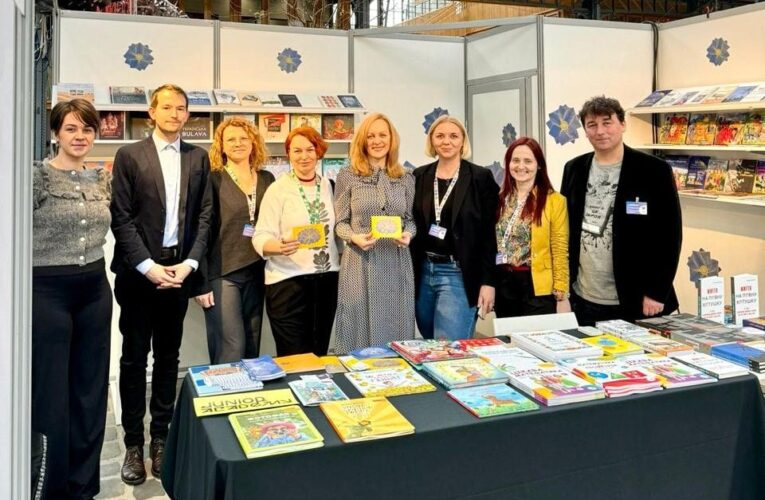 Український стенд вперше представили на книжковій виставці у Брюсселі