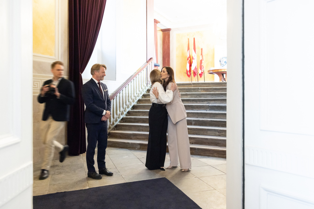 zelenska u daniyi zustrilas z korolevoju meri 0fde41b