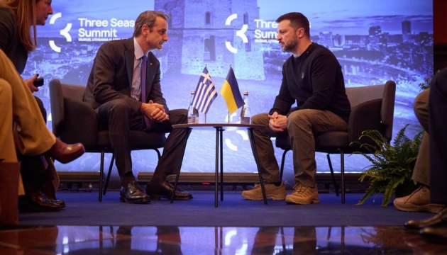 Зеленський провів зустріч із прем’єром Греції