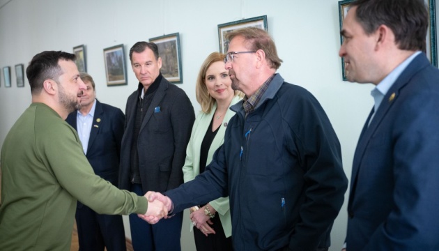 Зеленський зустрівся з делегацією Конгресу США