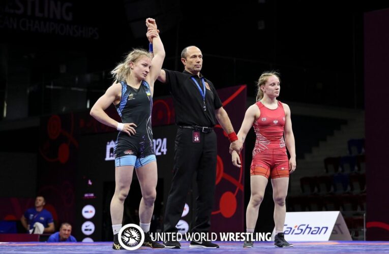 Чернівчанка Марія Винник здобула срібло на чемпіонаті Європи U23 з боротьби 