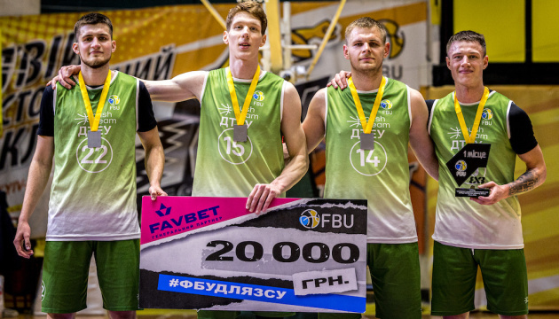 Клуб Push Team виграв фінальний етап чемпіонату України з баскетболу 3х3