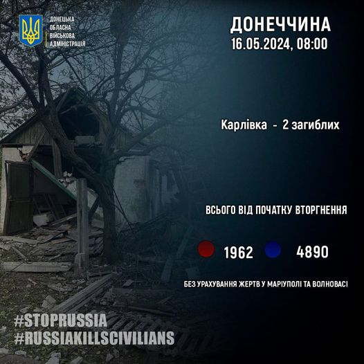 na donechchini za dobu zaginuli dvoye civilnih fdf086f