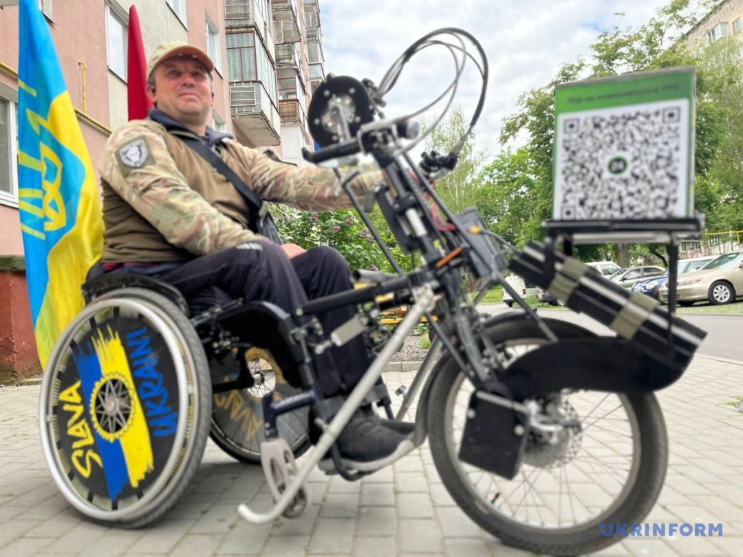 na ternopilshhini volonter na vizku proyihav ponad 300 kilometriv shho zibrati groshi na fpv droni f4b6ab8