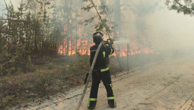 Нацпарк «Святі Гори» через пожежу внаслідок обстрілів зазнав збитків на ₴2,6 мільярда