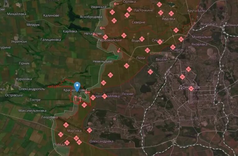 Окупанти прорвалися до Красногорівки на Донеччині, — ОСУВ «Хортиця»