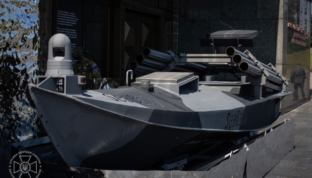 Оснащений «Градом» дрон Sea Baby може працювати як по морських, так і по наземних цілях - Малюк