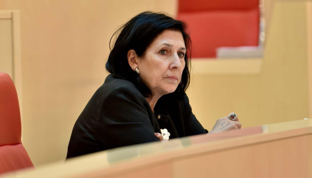 Президентка Грузії: Проблема - не лише «російський» закон, а й «російський» уряд