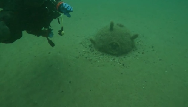 У Чорному морі знищили морську міну часів Другої світової