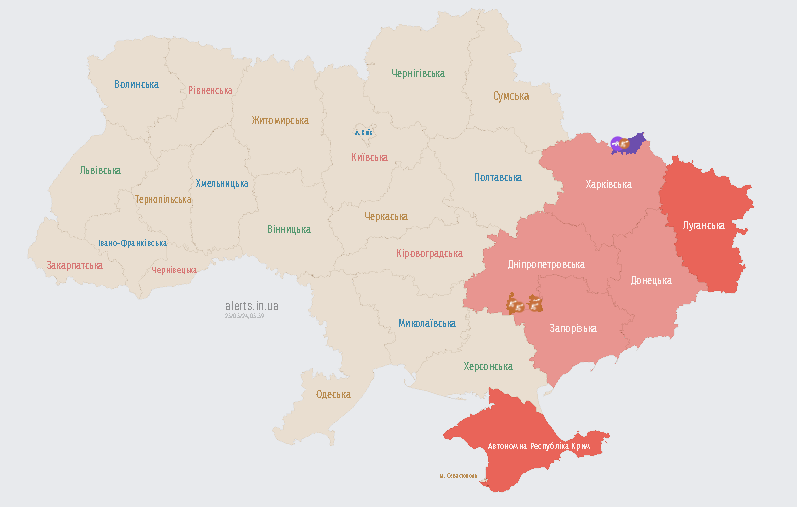 u shidnih oblastjah ogoloshuvali trivogu cherez zagrozu balistiki 24ed891