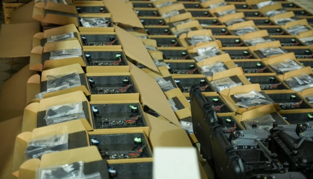 Вінницька громада передала штурмовій бригаді 240 дронів та зарядні станції