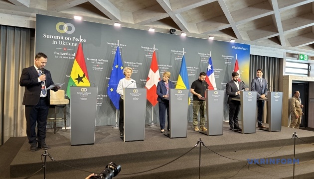 На Саміті миру у Швейцарії погодили спільне комюніке 