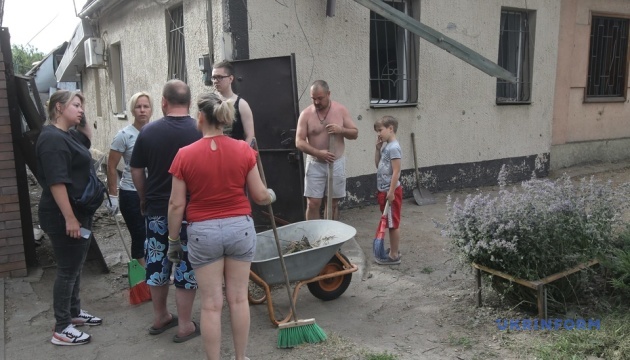 raketna ataka po dnipru kilkist postrazhdalih zrosla do semi sered nih dvoye ditej 1978ead