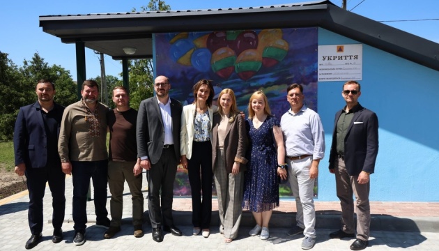 u ditsadochku irpinskoyi gromadi oblashtuvali ukrittja za koshti urjadu litvi a35e62e